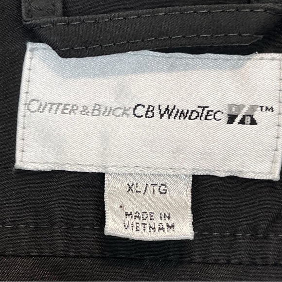 Cutter & Buck CB Windtec Vest Greenbay Packers Logo Zip Pockets Size XL - Picture 4 of 6